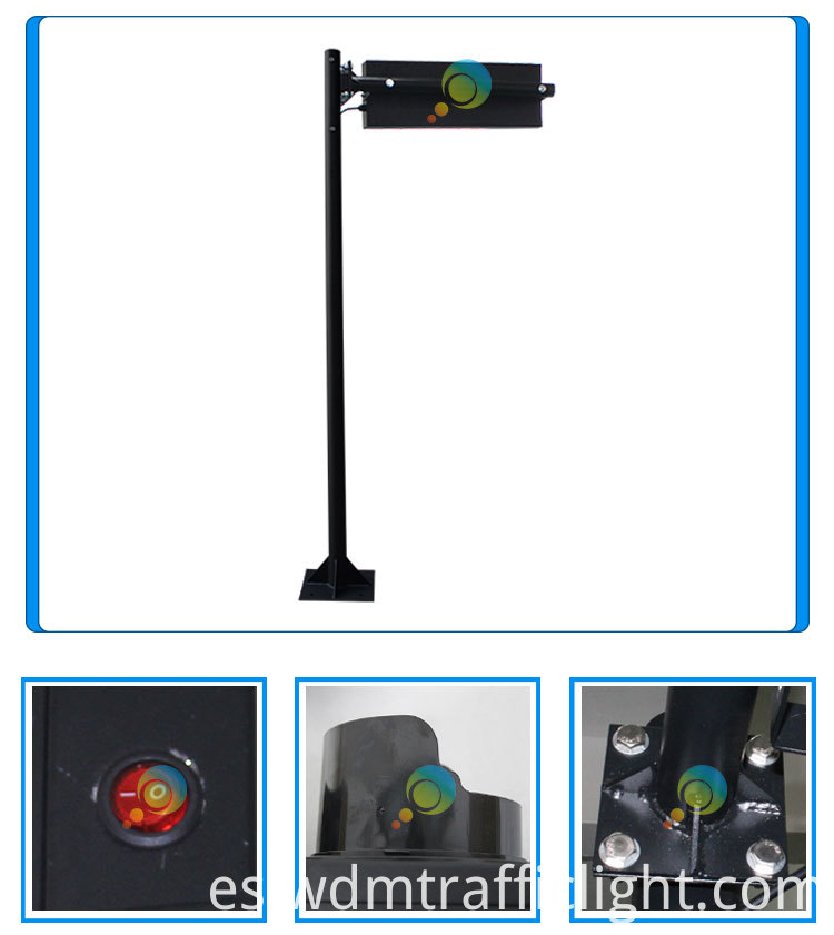 semáforo direccional pole_10 directional traffic light pole_10